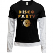Комбинированный лонгслив Disco Party