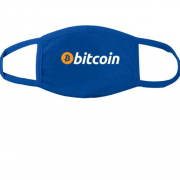 Тканинна маска для обличчя Bitcoin