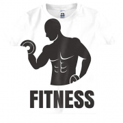 Дитяча 3D футболка Fitness Gym