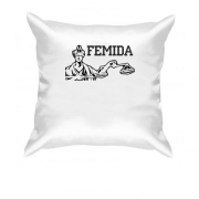 Подушка з Фемідою