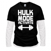 Комбинированный лонгслив Hulk Mode Activate