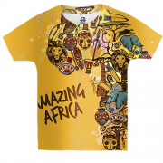 Дитяча 3D футболка Amazing africa