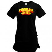 Удлиненная футболка Problem Child