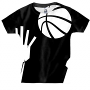 Дитяча 3D футболка Basketball hand
