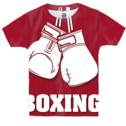 Детская 3D футболка White Boxing