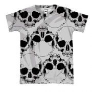 3D футболка Skull pattern
