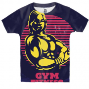Дитяча 3D футболка Elite fitness girl (2)