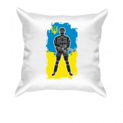 Подушка з українським воїном