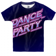 Дитяча 3D футболка Dance Party