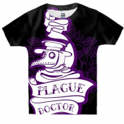 Детская 3D футболка Plague doctor