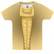 Детская 3D футболка с телом мумии