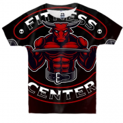 Детская 3D футболка Bull Fitness Center