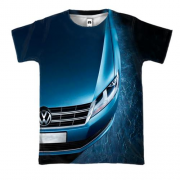 3D футболка Volkswagen Blue