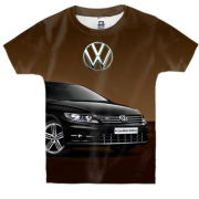 Детская 3D футболка Volkswagen Black Edition