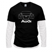 Комбінований лонгслів Audi (силует)