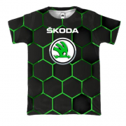 3D футболка Skoda (броня)