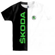 Детская 3D футболка Skoda (2)