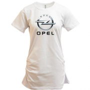 Удлиненная футболка Opel logo
