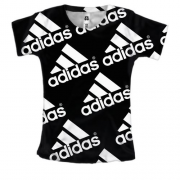 Жіноча 3D футболка Adidas pattern