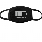 Тканинна маска для обличчя Life Battery