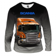 Мужской 3D лонгслив Scania
