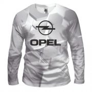 Мужской 3D лонгслив Opel logo