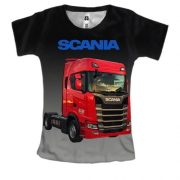 Женская 3D футболка Scania (2)