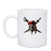 Чашка Pirate skull