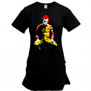 Подовжена футболка Ronald McDonald Clown art