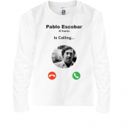 Детский лонгслив Pablo Escobar is calling