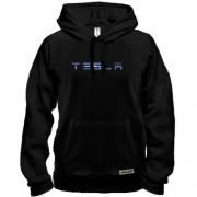 Толстовка с лого Tesla (молнии)