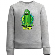 Детский свитшот pickle Rick