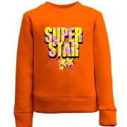 Детский свитшот Super star (звёзды)
