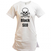 Подовжена футболка Black SEO 2