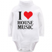 Дитячий боді LSL I love house music