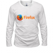 Лонгслив с логотипом Firefox