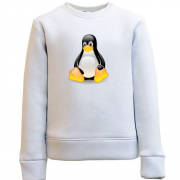 Детский свитшот с пингвином Linux