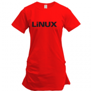 Подовжена футболка Linux