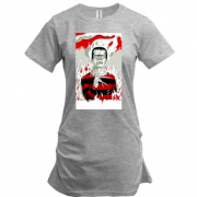 Удлиненная футболка Fredy Krueger