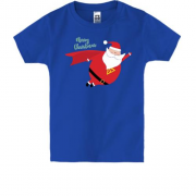 Детская футболка Супер Санта