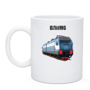 Чашка с локомотивом поезда ВЛ11М6