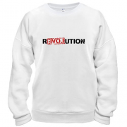 Свитшот с надписью REVOLUTION LOVE (2)