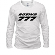 Лонгслив Boeing 777 лого