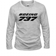 Лонгслив Boeing 737 лого