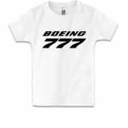 Детская футболка Boeing 777 лого