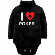 Детский боди LSL I love Poker