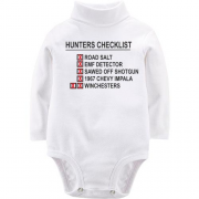 Детский боди LSL  с принтом  "Hunters checklist"