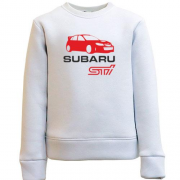 Детский свитшот Subaru sti (2)