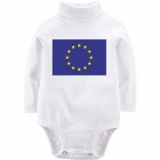 Детский боди LSL с флагом  Евро Союза