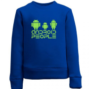 Дитячий світшот Android People (2)